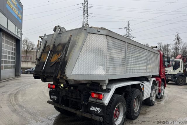 Tipper truck VOLVO FMX-500 8x4 Kipper & Thermosilo