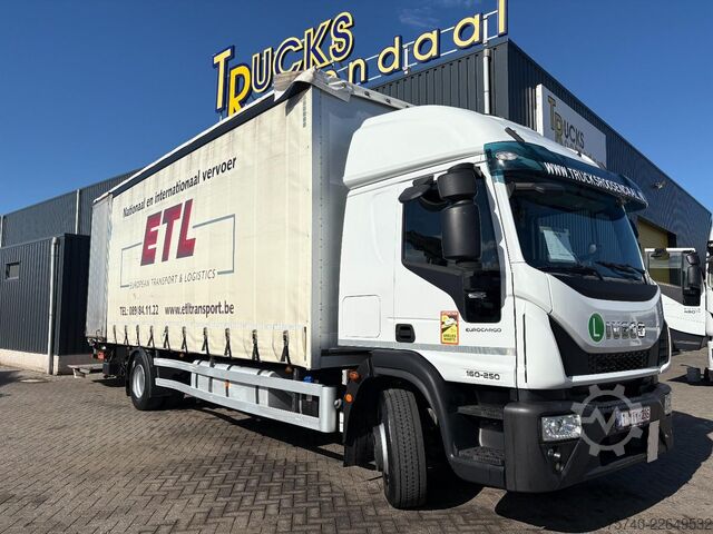 Schiebeplane Iveco Eurocargo 160E25 + LOADLIFT + SCHUIFDAK + DUBBE...