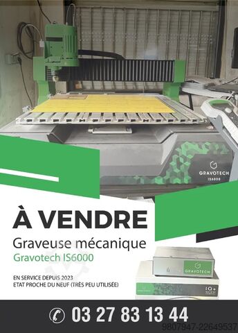 Modular cutting and engraving machine Gravotech IS6000
