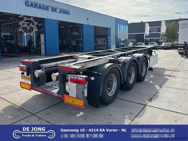 Container transport LAG O-3-CC / Tank Chassis 20-30FT / BPW + Disc