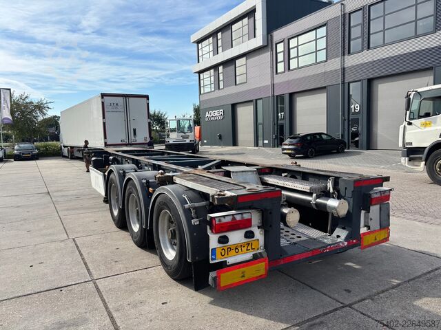 Container transport LAG O-3-CC / Tank Chassis 20-30FT / BPW + Disc