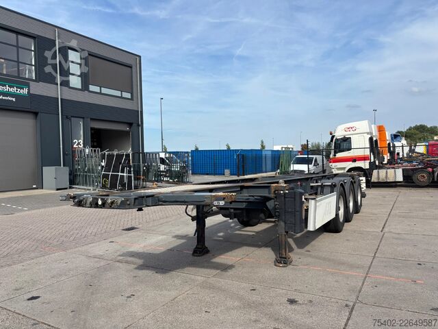 Container transport LAG O-3-CC / Tank Chassis 20-30FT / BPW + Disc