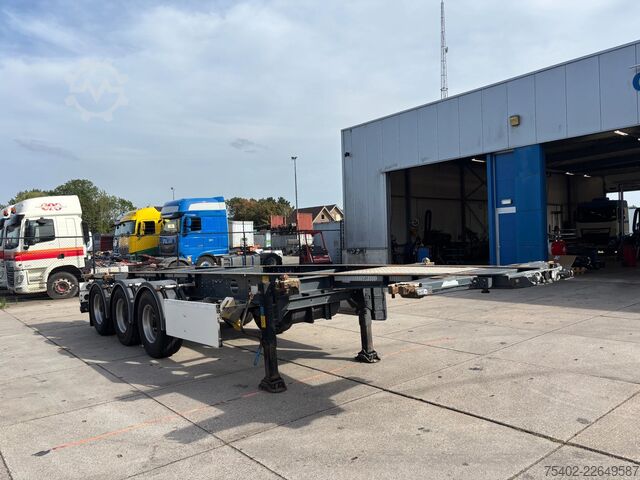 Container transport LAG O-3-CC / Tank Chassis 20-30FT / BPW + Disc