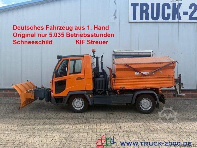 Kastenwagen hoch Multicar M 31 C 4x4 Kipper + Winterdienst Streuer Schild