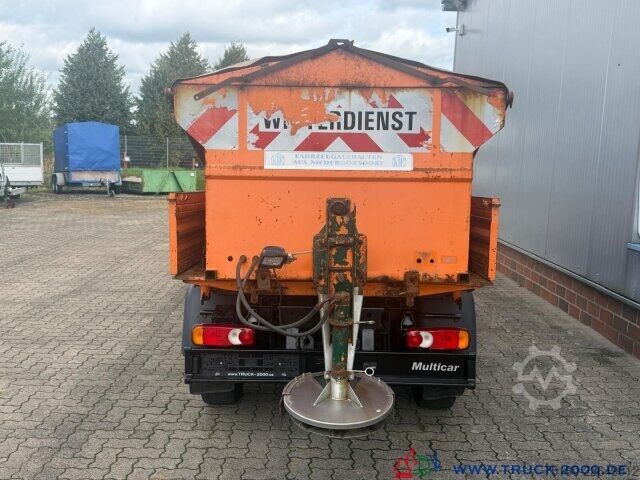 Kastenwagen hoch Multicar M 31 C 4x4 Kipper + Winterdienst Streuer Schild