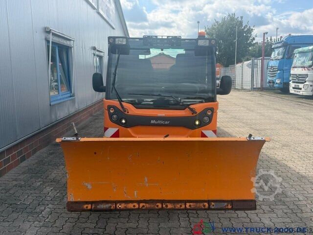 Kastenwagen hoch Multicar M 31 C 4x4 Kipper + Winterdienst Streuer Schild