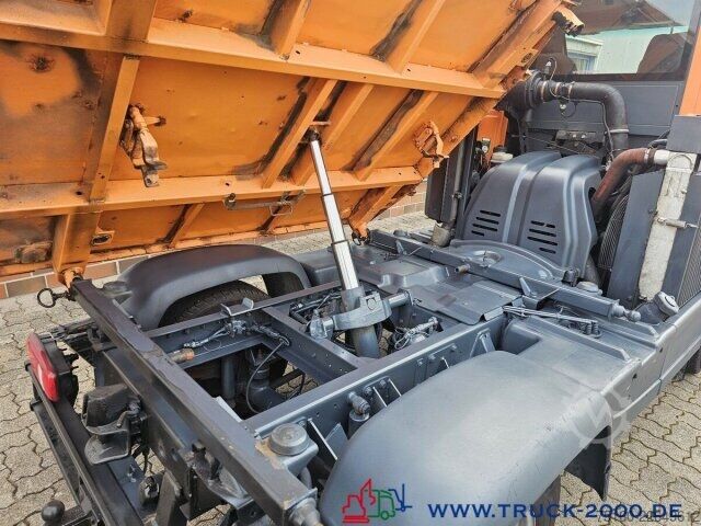 Kastenwagen hoch Multicar M 31 C 4x4 Kipper + Winterdienst Streuer Schild