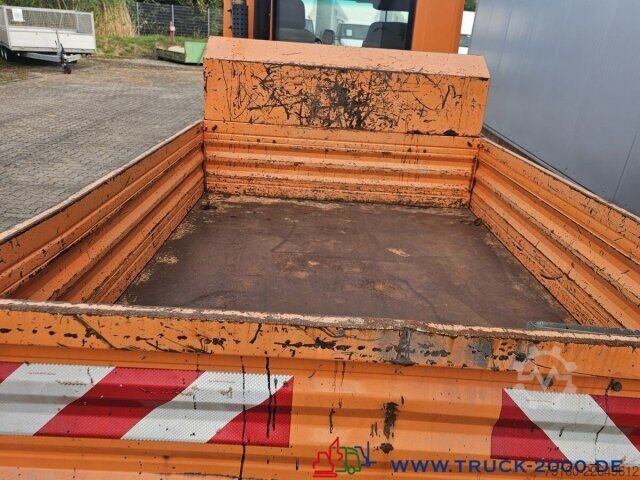 Kastenwagen hoch Multicar M 31 C 4x4 Kipper + Winterdienst Streuer Schild