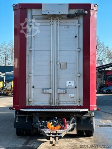 Pferdeanhänger MENKE-JANZEN DA20 4.Stock m. Aggregat Hubdach Tränke Rampe