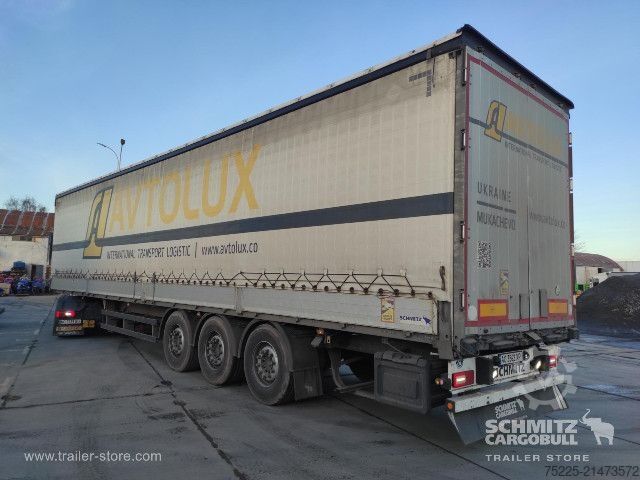 Auflieger mit Pritsche & Plane Schmitz Cargobull Curtainsider Standard