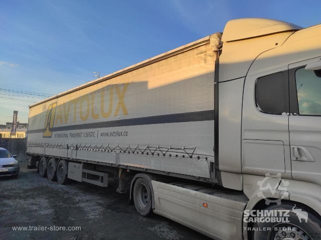 Auflieger mit Pritsche & Plane Schmitz Cargobull Curtainsider Standard