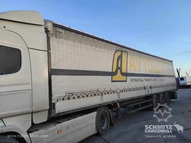 Auflieger mit Pritsche & Plane Schmitz Cargobull Curtainsider Standard