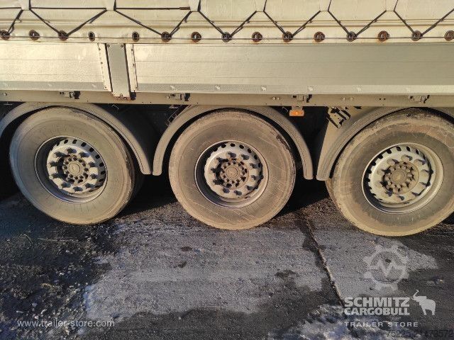 Auflieger mit Pritsche & Plane Schmitz Cargobull Curtainsider Standard