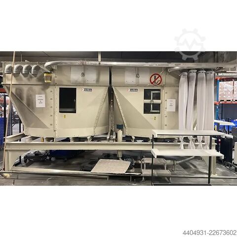 Used double flour silo, 3,000 kg capacity Shick Esteve TYPE JE 2500