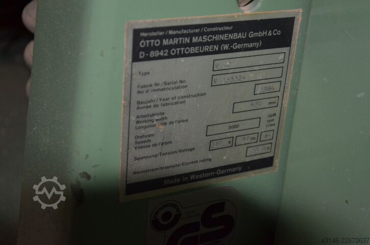 Dickenhobelmaschine Martin T42