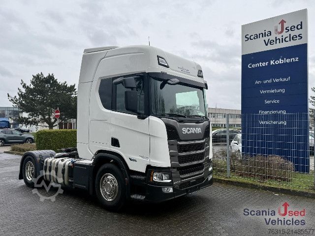 Hazardous materials truck Scania R 460 NA - HYDRAULIK - HIGHLINE - 2x TANKs