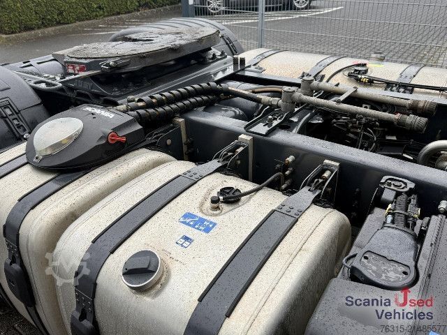 Hazardous materials truck Scania R 460 NA - HYDRAULIK - HIGHLINE - 2x TANKs