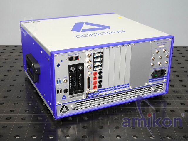 TRION3 1810M 4-Phasen 10 MS/s DEWETRON DEWE3-PA8-RM Power Analyzer