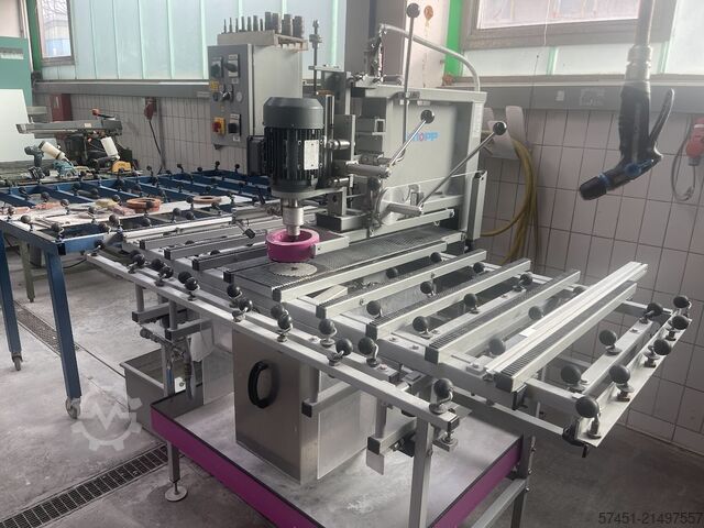 Horizontale Glasbohrmaschine KNOPP BOHRFIX-DSUD