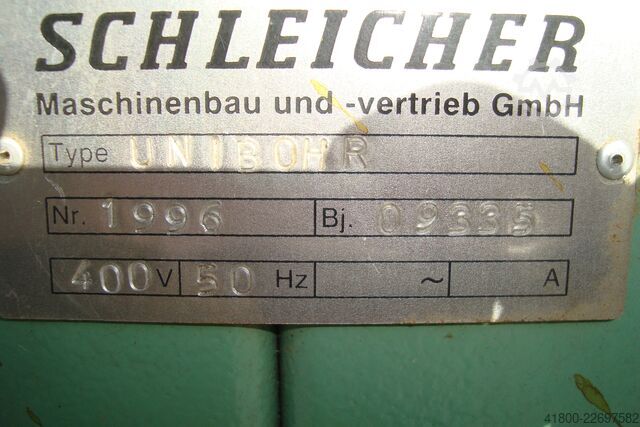 Langlochbohrmaschine  