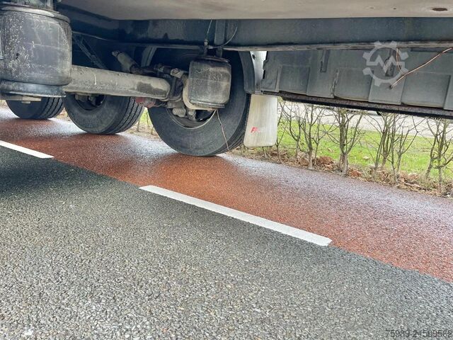 Sliding tarpaulins Fruehauf SAF, pallet box, sliding  roof