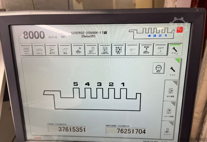 Offsetdruckmaschine Ryobi 755