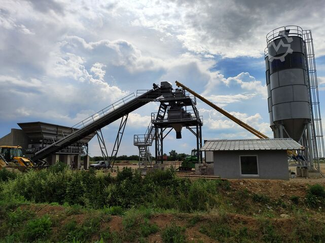 Concrete mixing plant, concrete plant CONSTMACH 160 M3/H Fixed Concrete Batching Plant