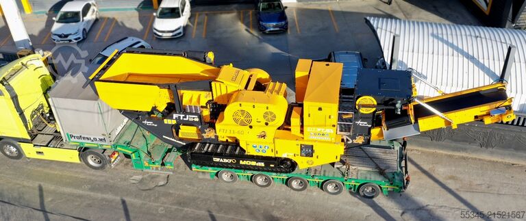 Crushing equipment FABO Jaw Crusher hard stone crushing machine 100-250 t/h