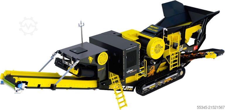 Crushing equipment FABO Jaw Crusher hard stone crushing machine 100-250 t/h