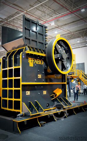 Crushing equipment FABO Jaw crusher | Stone crusher 320-600 TPH Jaw crusher | Stone crusher