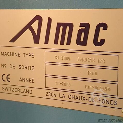 CNC Bearbeitungszentrum Almac CU 3005 FANUC 16 IKB