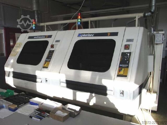 CNC-Leiterplatten-Bohr- und Fräsmaschinen Pluritec / Schmoll / Lenz Multistation V3/A-System 1 Twin/G650-4/GX-460/2/DLG 550-2 AL