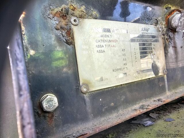 Flachbett BURG BPO-12-27 ORXXX | 12.50 MTR | FOR GAS CONTAINER...