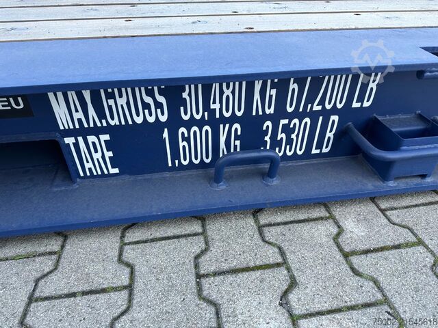 Flachcontainer Diversen NEW 20FT FLATRACK HARDWOODEN FLOOR / 4x available