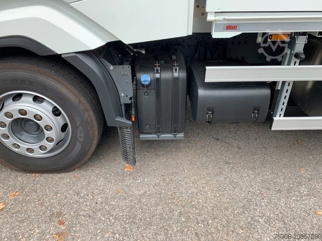 LKW mit Getränkeaufbau DAF FAN XG 480 Swing-Board mit LBW