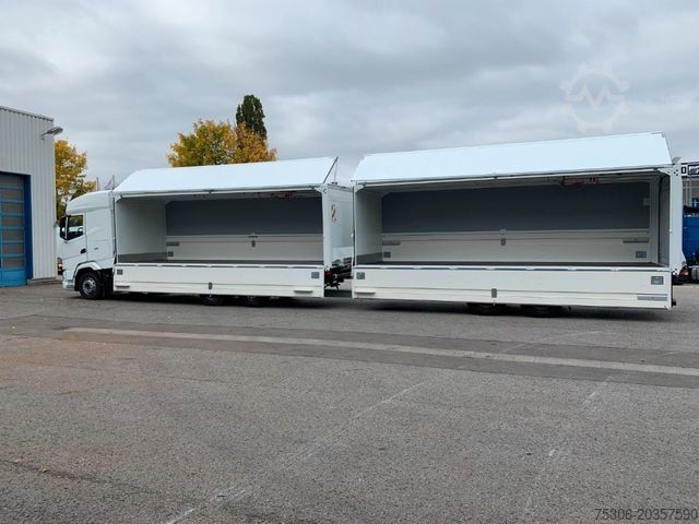 LKW mit Getränkeaufbau DAF FAN XG 480 Swing-Board mit LBW