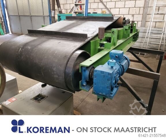 Goudsmit elektro-magnetisches Förderband Test Goudsmit Electro Magnetic Conveyor Belt