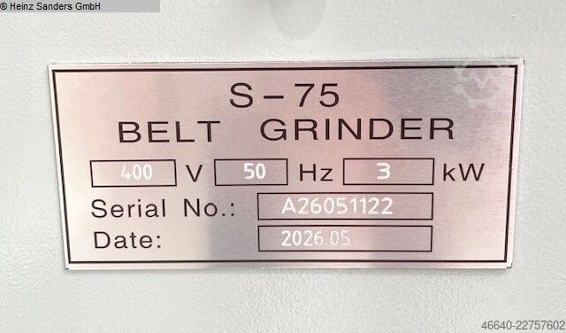 Bandschleifmaschine FALKEN S-75