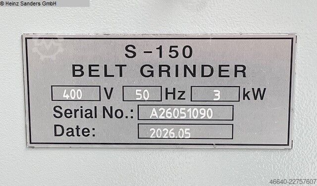 Bandschleifmaschine FALKEN S-150