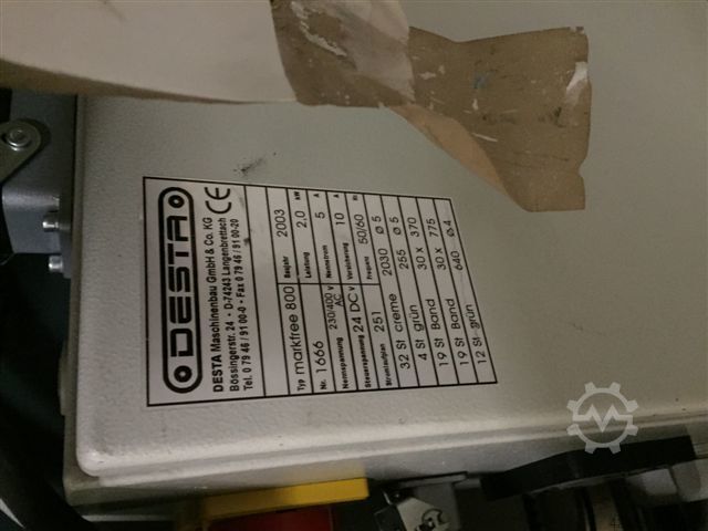 Paeckchenauslage DESTA Markfree 800