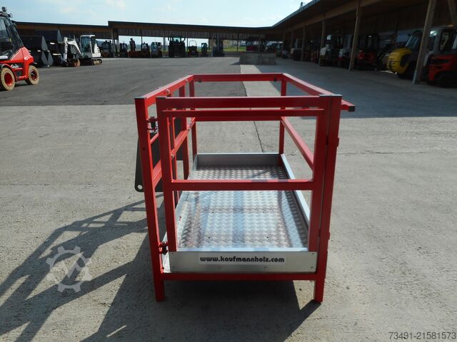 Baumaschine Kaufmann Arbeistkorb Personenkorb