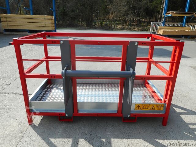 Baumaschine Kaufmann Arbeistkorb Personenkorb