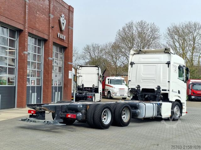Fahrgestell mit Fahrerhaus Scania R580 V8 NGS 6x4 chassis - Retarder - 4.75 WB - ...