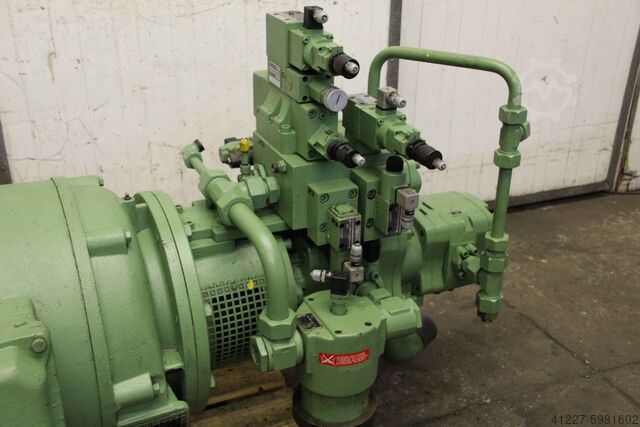 Double hydraulic pump Krauss Maffei Voith IPH 6/5-125/50 IPR/H 6/5-125/40