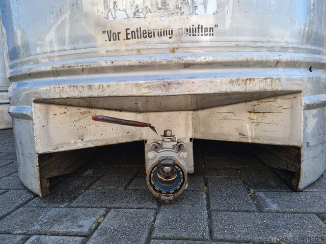 Stainless steel transport container tank Schwarz Apparate- und Behälterbau 
