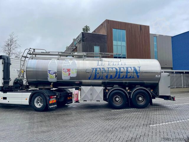 Tank ETA MILK trailer, 25000 L , DISC BRAKES, Great cond...
