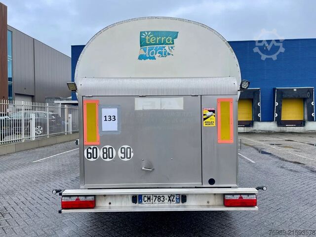 Tank ETA MILK trailer, 25000 L , DISC BRAKES, Great cond...