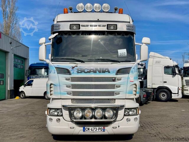 Standard-SZM Scania R620-V8 Unique! RETARDER, PTO HYDRAULIC, FRANCE...