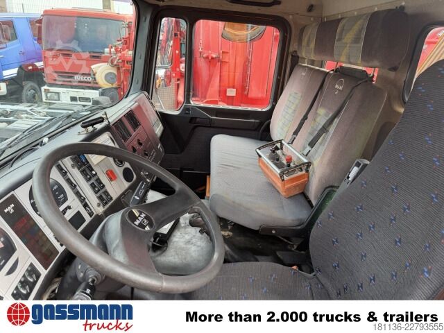 Kipper LKW MAN 19.364/414 4x4 BB, Winterdienstausstattung, Kran