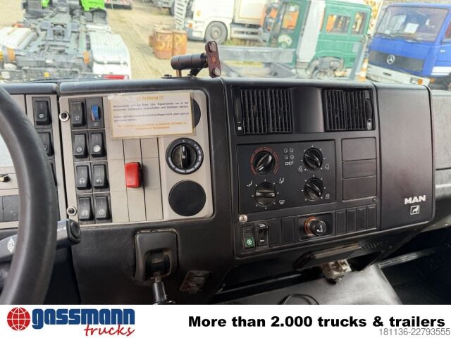 Kipper LKW MAN 19.364/414 4x4 BB, Winterdienstausstattung, Kran